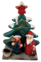 Новогоднее украшение-подсвечник "Зимняя сказка" 11682 артикул 2061e.