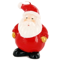 Свеча декоративная "Дед Мороз", 10 см 15612 артикул 2105e.